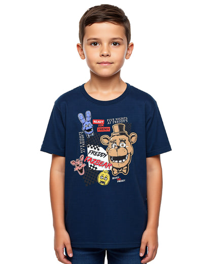 Five Nights At Freddy's Shirt Boy's Ready For Freddy Short Sleeve Tee