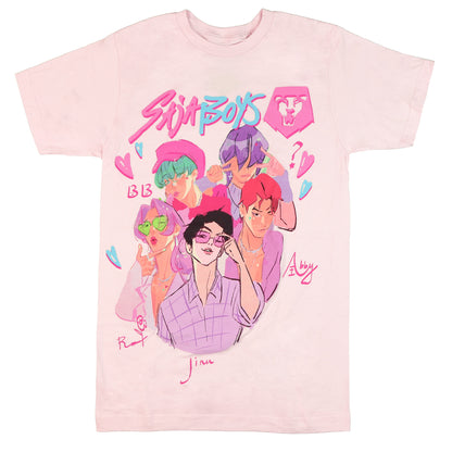 K-Pop Demon Hunters Saja Boys Men's Graphic Short Sleeve T-Shirt