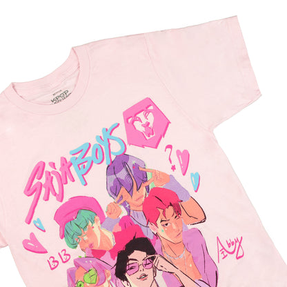 K-Pop Demon Hunters Saja Boys Men's Graphic Short Sleeve T-Shirt