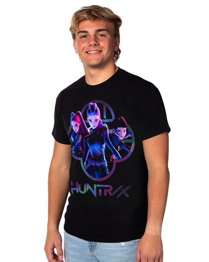 K-Pop Demon Hunters Shirt Men's Huntrix Rumi Mira Zoey Short Sleeve Tee