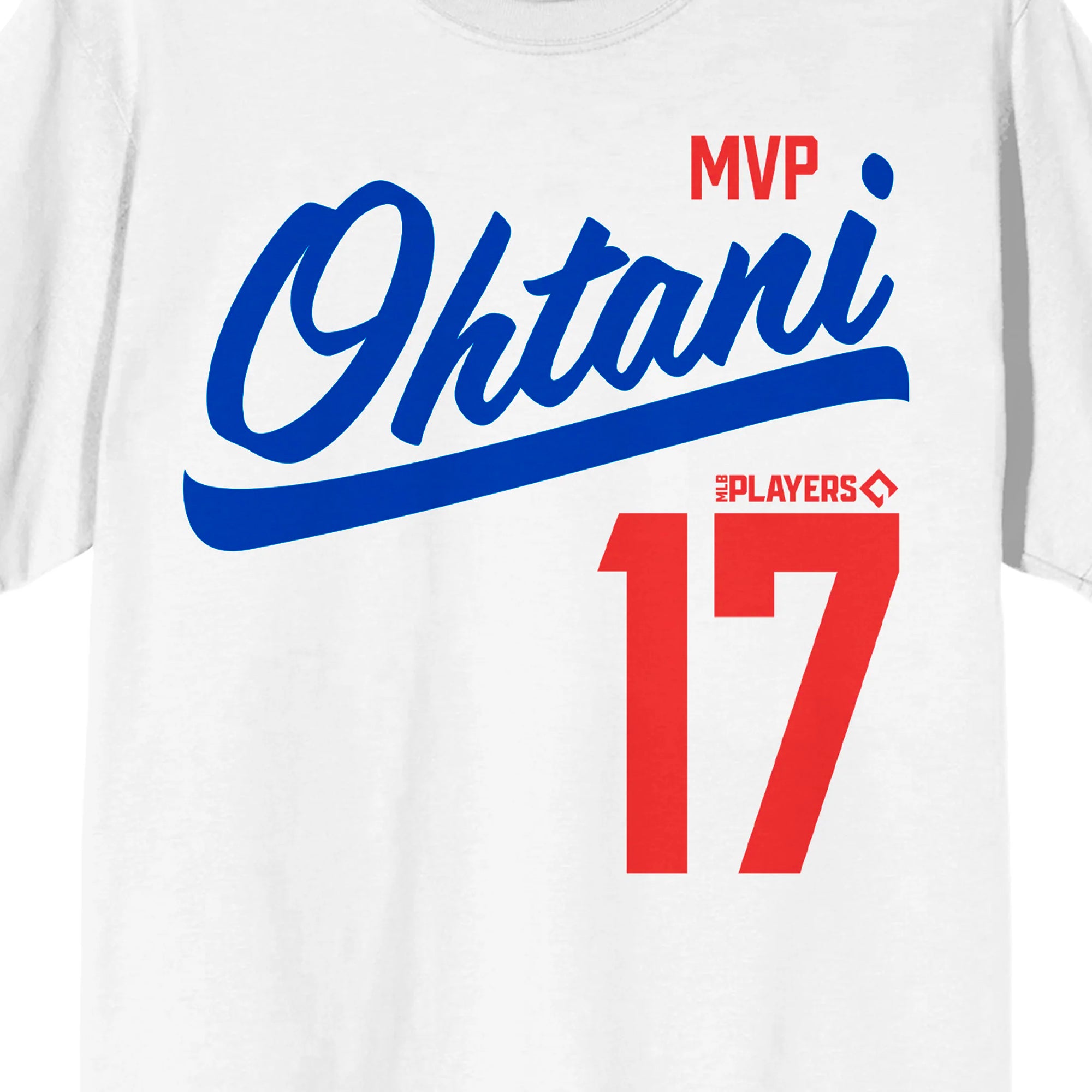 Shohei Ohtani Men's Shirt MVP Ohtani MLB Players #17 Graphic Print T-Shirt