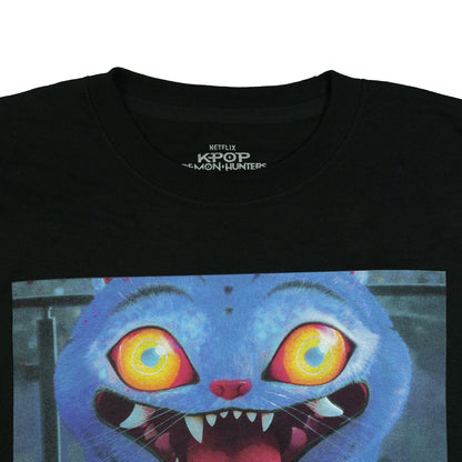 K-Pop Demon Hunters Derpy Tiger Men's Short Sleeve Graphic T-Shirt
