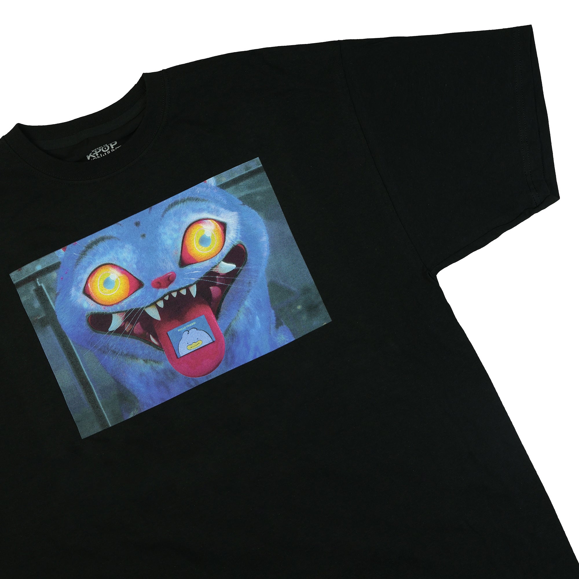 K-Pop Demon Hunters Derpy Tiger Men's Short Sleeve Graphic T-Shirt