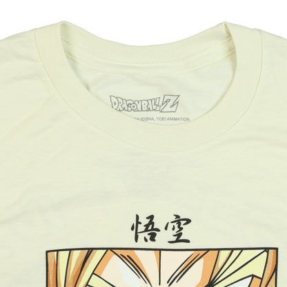 Dragonball Z Shirt Men's Goku Super Saiyan Front Back Print Short Sleeve Tee