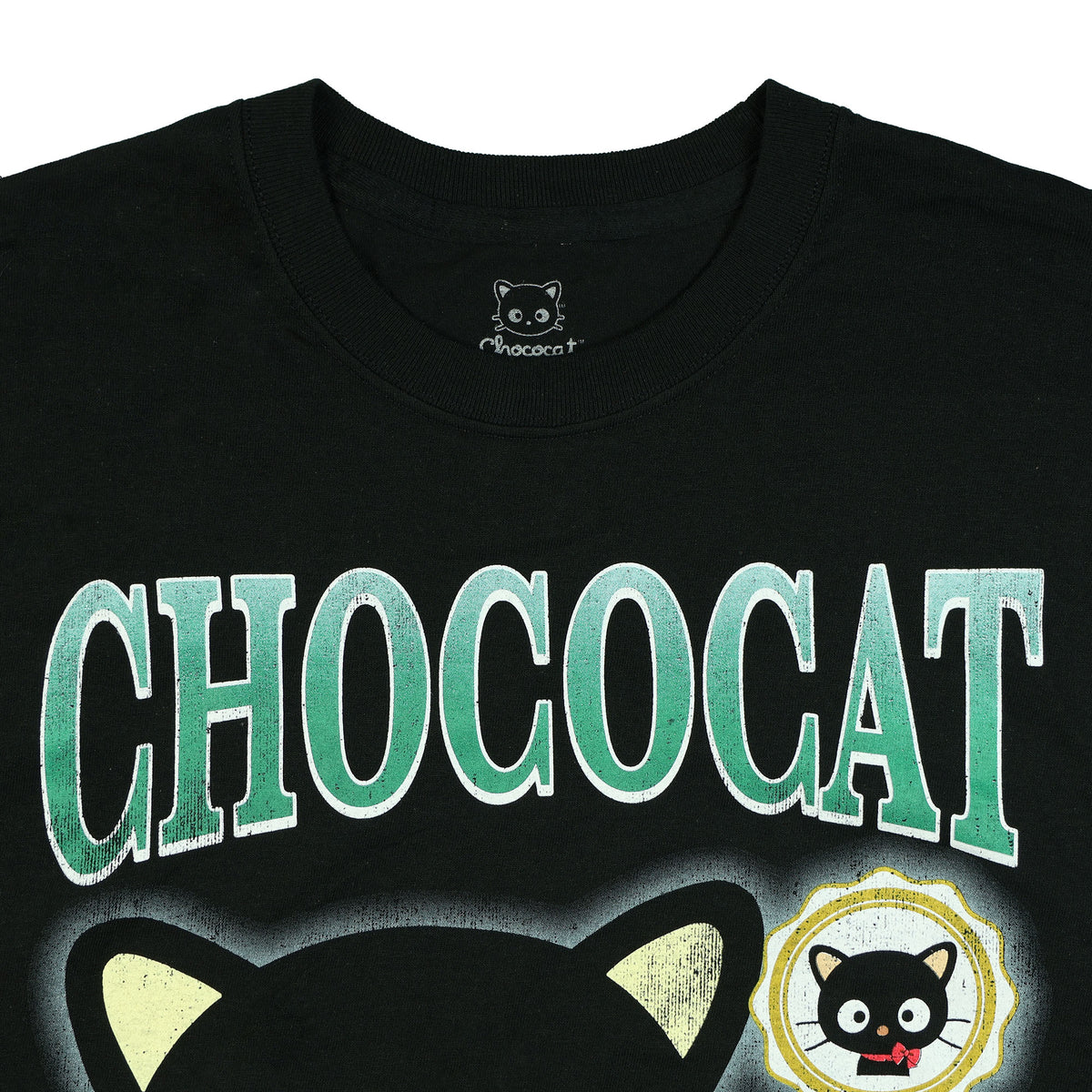 Sanrio Hello Kitty Shirt Men's Chococat Waving Short Sleeve Graphic Tee