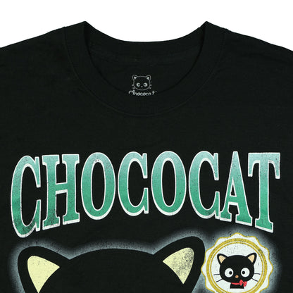 Sanrio Hello Kitty Shirt Men's Chococat Waving Short Sleeve Graphic Tee