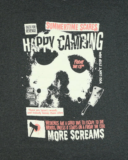 Friday The 13th T-Shirt Men's Summertime Scares Short Sleeve Tee