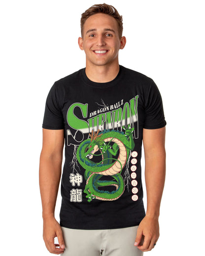 Dragon Ball Z T-Shirt Men's Shenron Eternal Dragon Double-Sided Tee