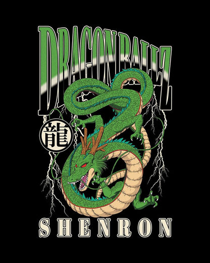 Dragon Ball Z T-Shirt Men's Shenron Eternal Dragon Double-Sided Tee