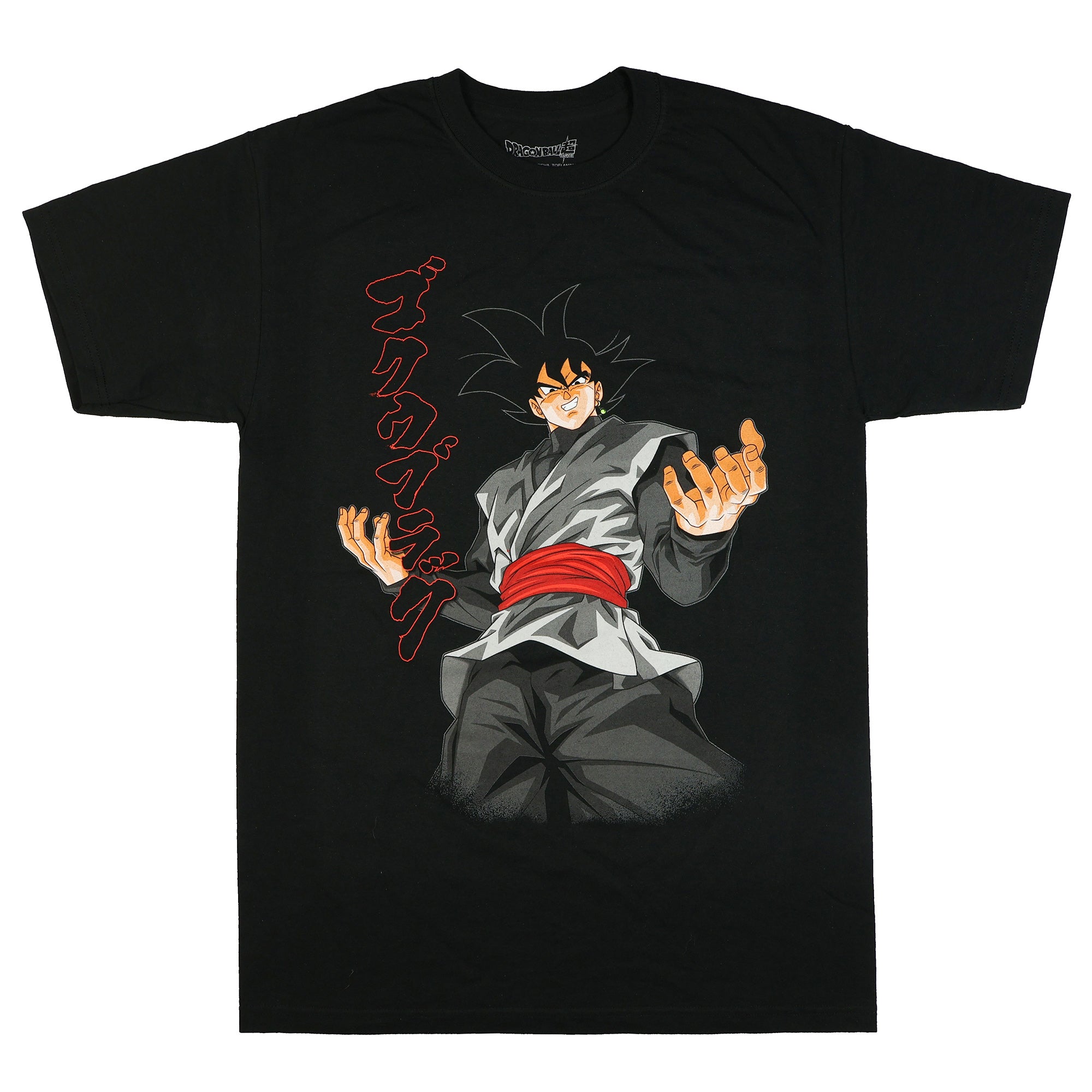 Dragon Ball Z Shirt Men's Goku Wearing Potara Earring Short Sleeve Tee