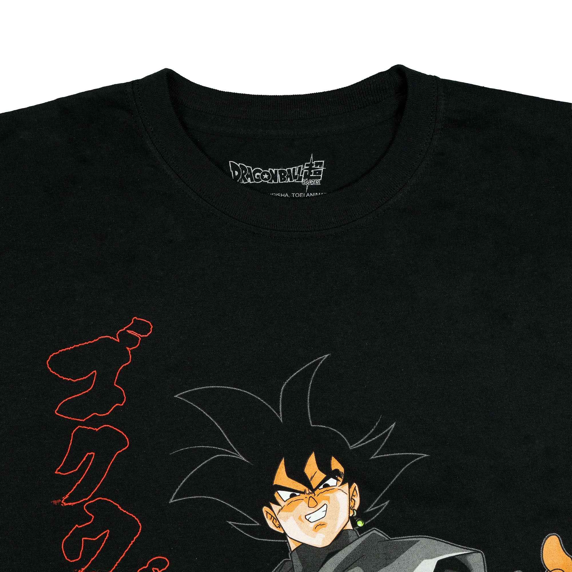Dragon Ball Z Shirt Men's Goku Wearing Potara Earring Short Sleeve Tee