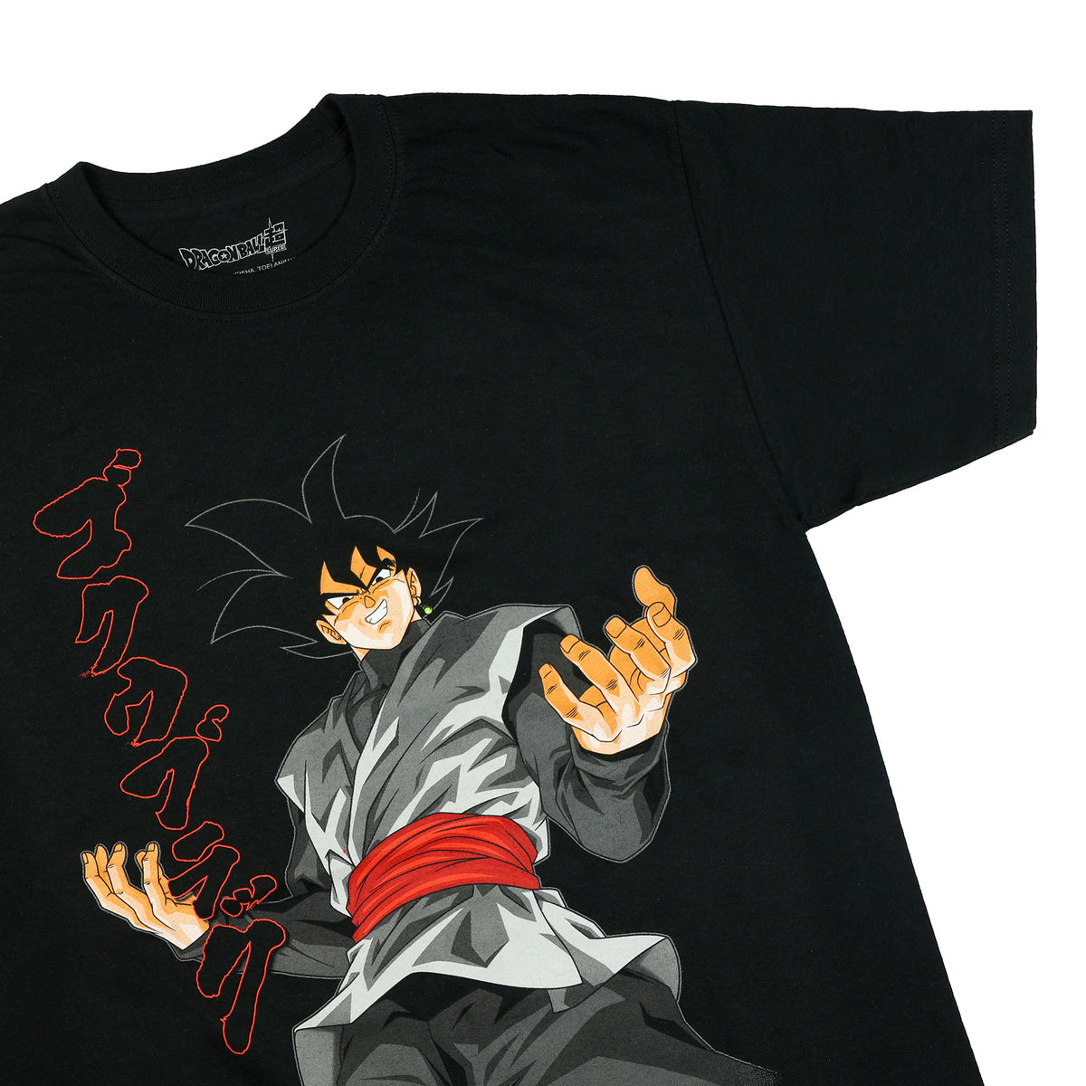 Dragon Ball Z Shirt Men's Goku Wearing Potara Earring Short Sleeve Tee