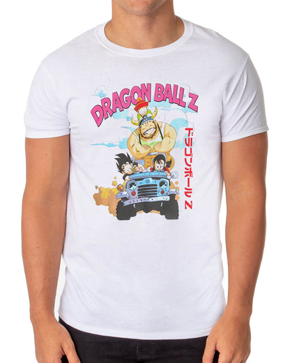 Dragon Ball Z T-Shirt Men's Character Care Ride Short Sleeve Tee