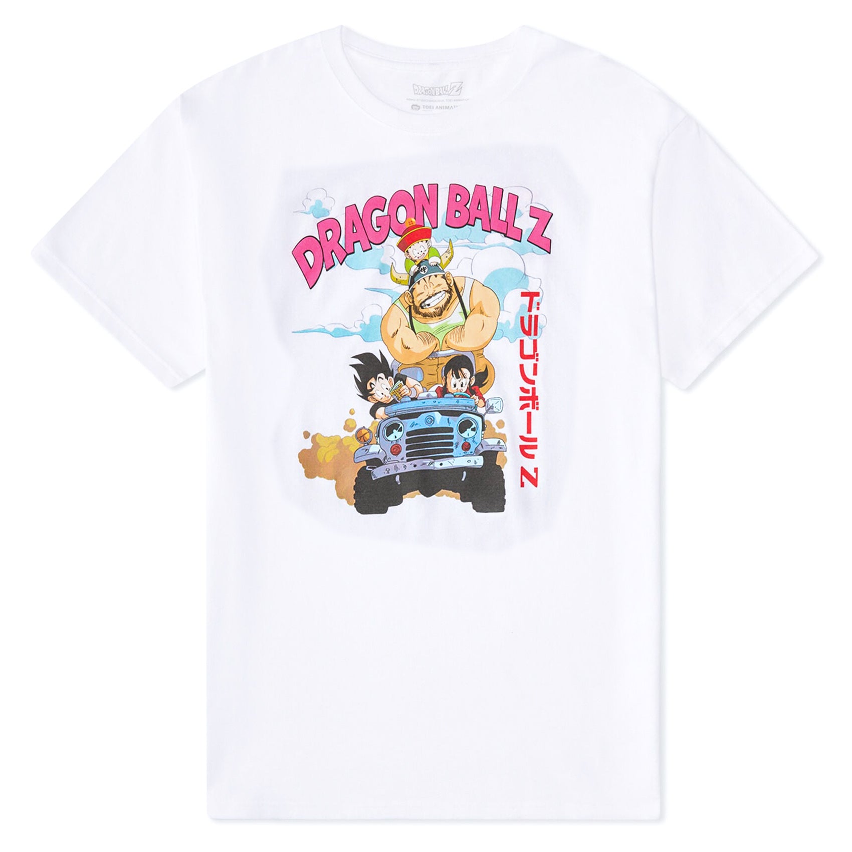 Dragon Ball Z T-Shirt Men's Character Care Ride Short Sleeve Tee