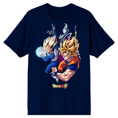 Dragon Ball Z T-Shirt Men's Warrior Surge Short Sleeve Tee