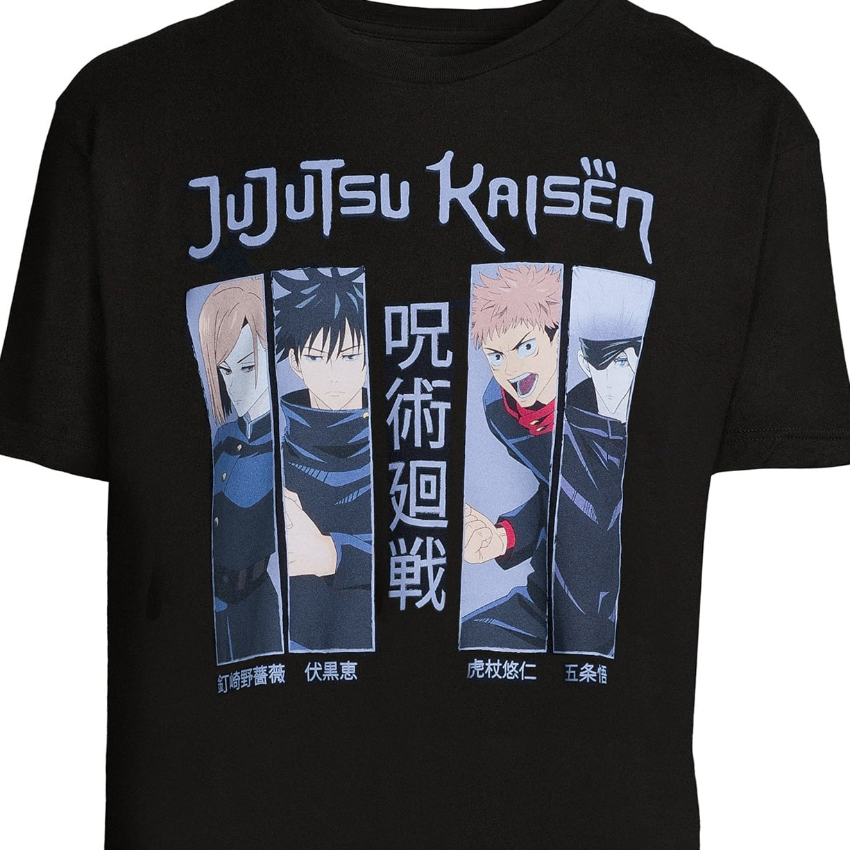 Jujutsu Kaisen Anime Men’s T-Shirt Yuji Itadori Megumi Fushiguro Short Sleeve