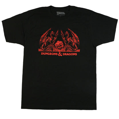 Dungeons And Dragons Shirt Men's Dice and Dragons Face Off Short Sleeve Tee