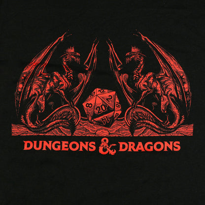 Dungeons And Dragons Shirt Men's Dice and Dragons Face Off Short Sleeve Tee