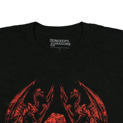 Dungeons And Dragons Shirt Men's Dice and Dragons Face Off Short Sleeve Tee