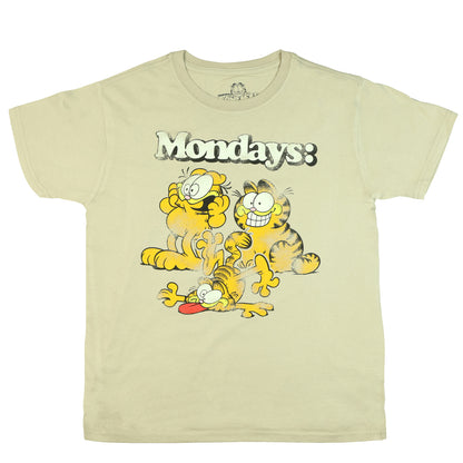 Garfield T-Shirt Men's Monday's Distressed Expressions Short Sleeve Top