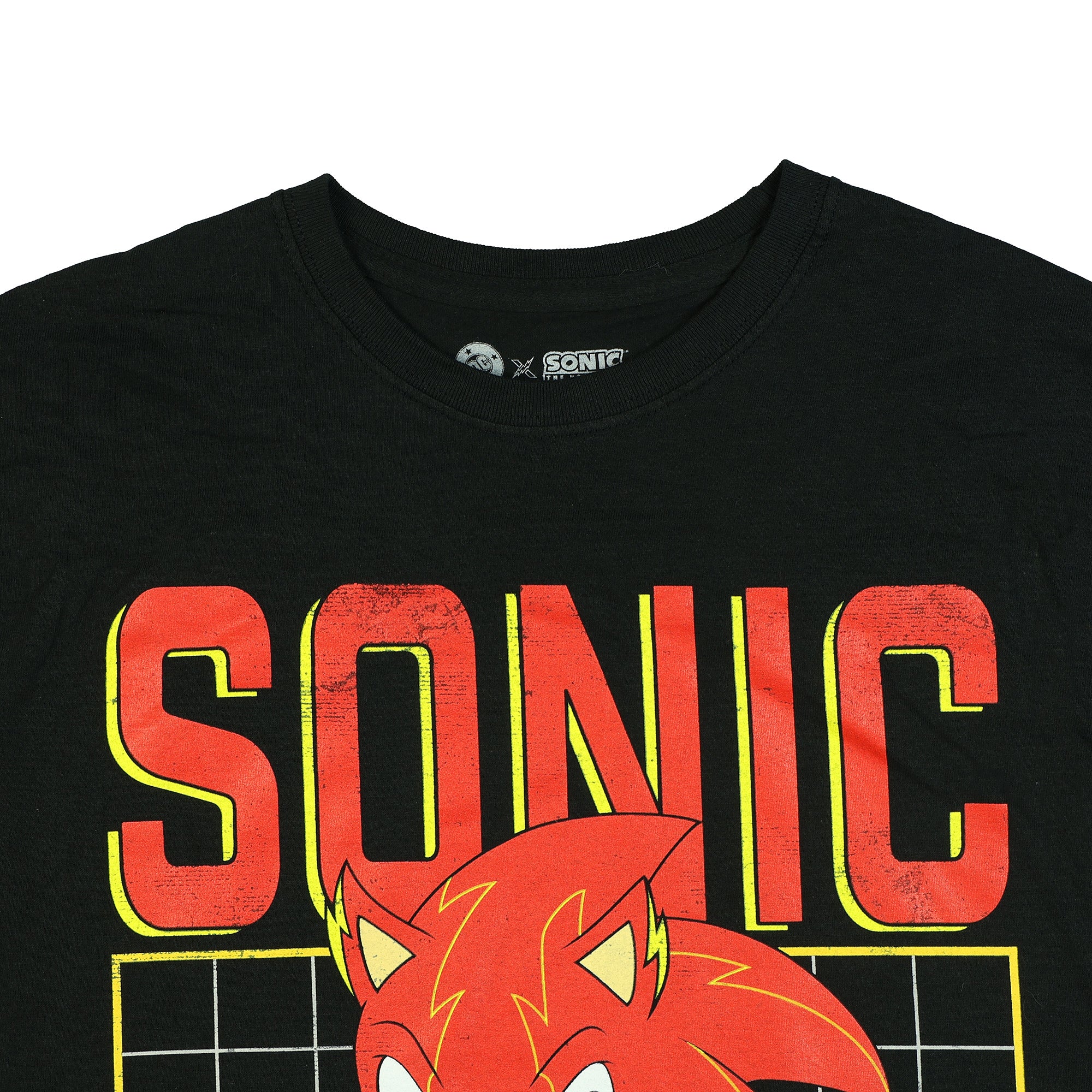 DC Comics Sonic The Hedgehog Shirt Men's The Flash Short Sleeve Top