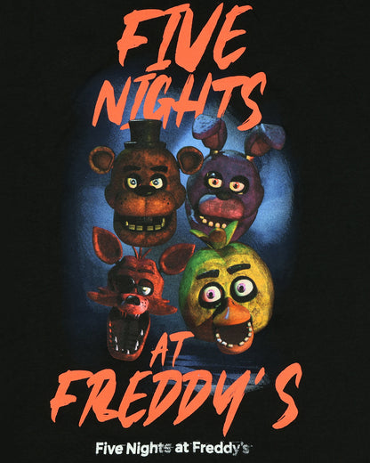 Five Nights At Freddy's Shirt Men's Chica Bonnie Foxy Freddy Short Sleeve