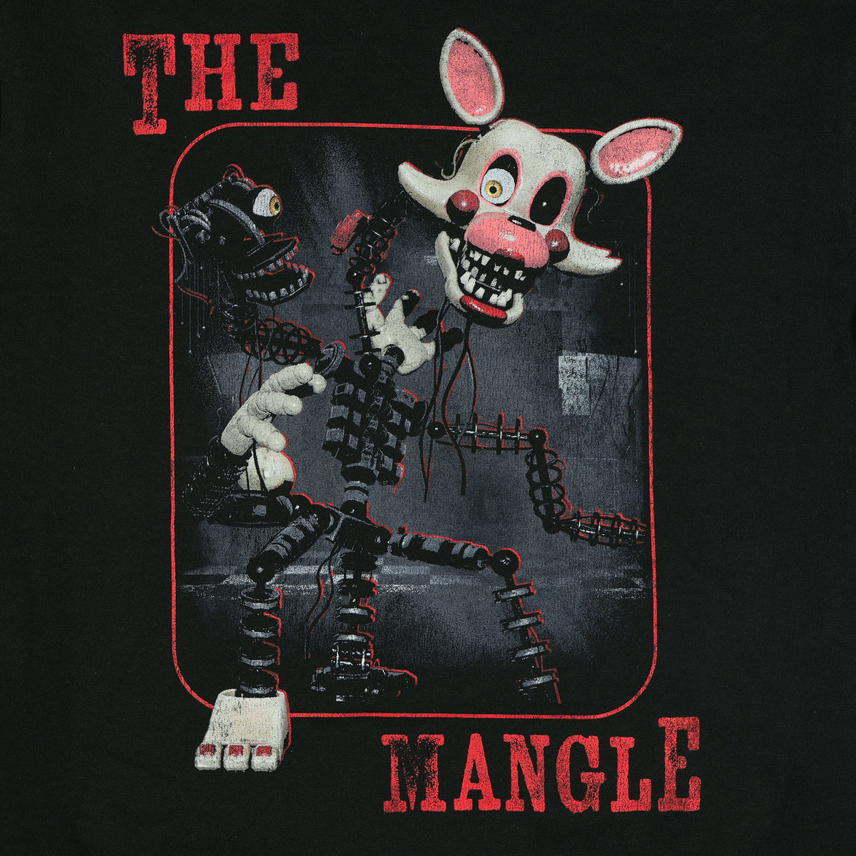 Five Nights at Freddy's T-Shirt Men's The Mangle Short Sleeve Tee