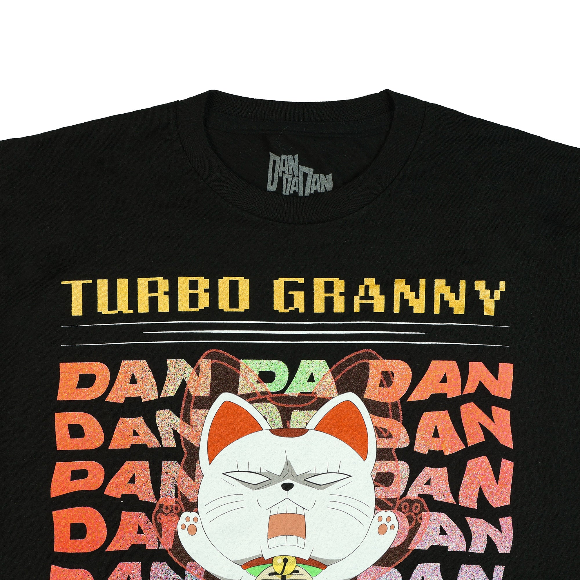 Dandadan T-Shirt Men's Turbo Granny Anime Short Sleeve Graphic Top