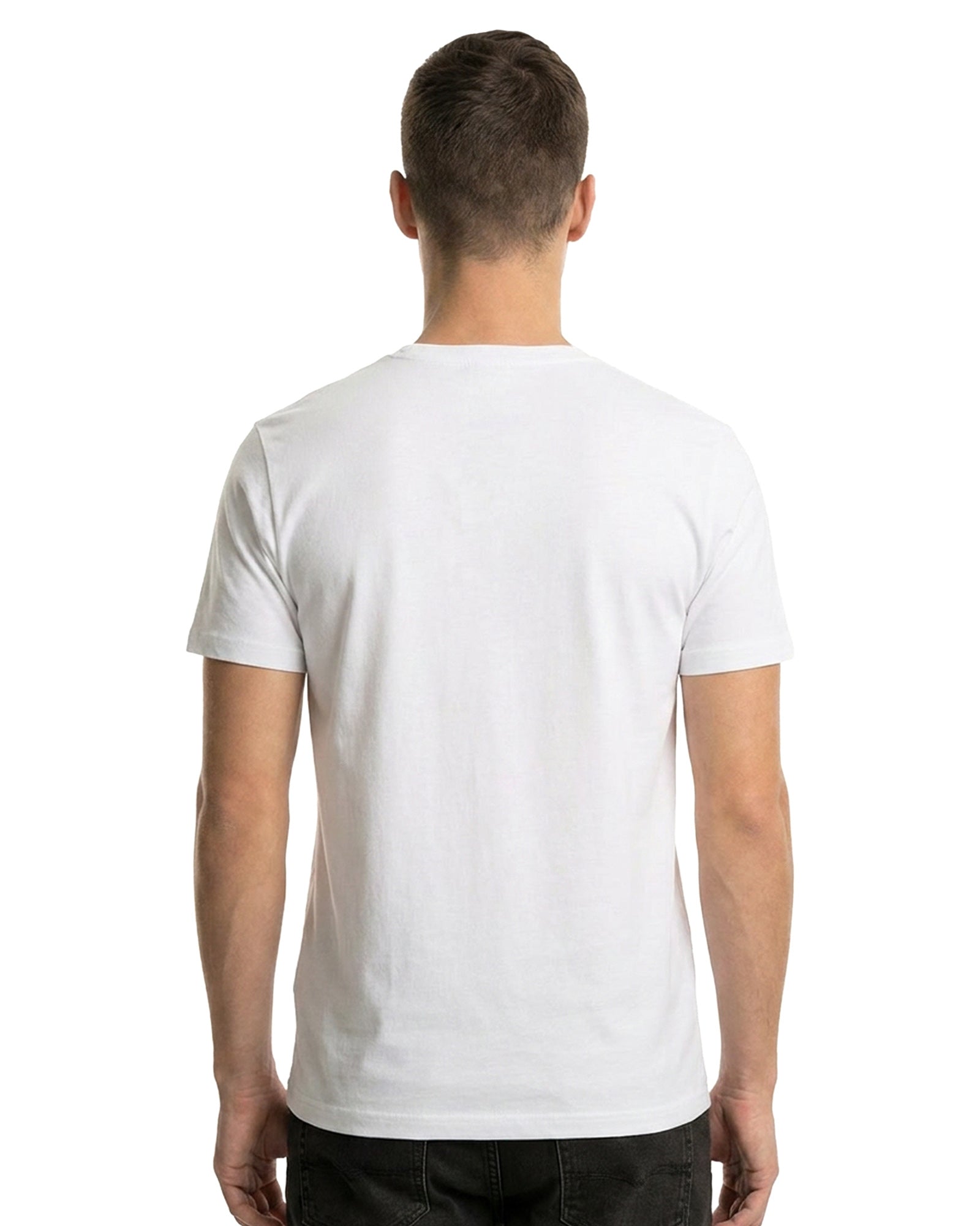 Ghost Face T-Shirt Men's Scary Selfie Short Sleeve Graphic Tee
