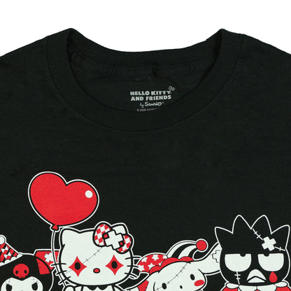Hello Kitty and Friends T-Shirt Men's Carnival Crew Short Sleeve Tee