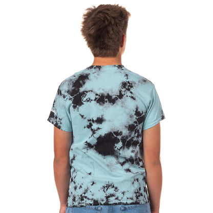 Hunter x Hunter T-Shirt Men's Killua Eyes Acid Wash Short Sleeve Tee