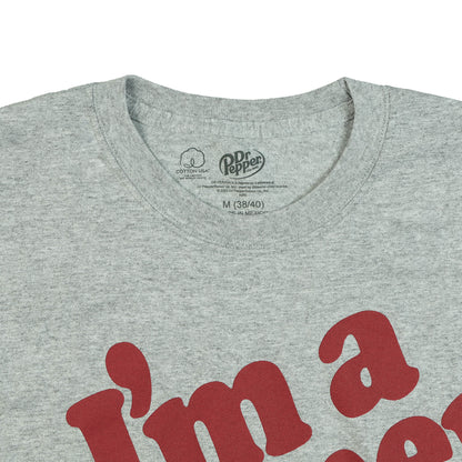 Dr. Pepper T-Shirt Men's I'm A Pepper Logo Design Novelty Short Sleeve Tee