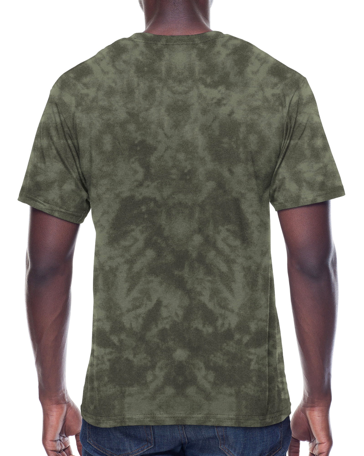 Disney Star Wars The Mandalorian Shirt Men's Grogu Tie Dye Short Sleeve Top