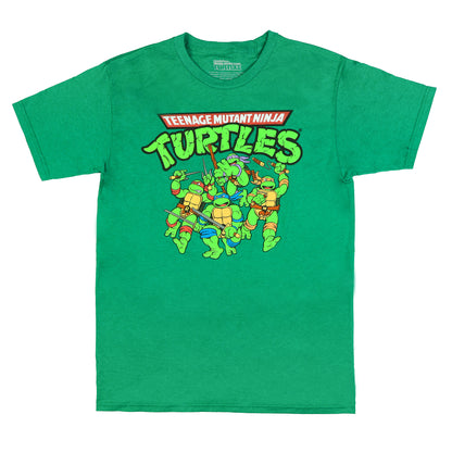 Teenage Mutant Ninja Turtles T-Shirt Men's Mutant Mayhem Short Sleeve Tee