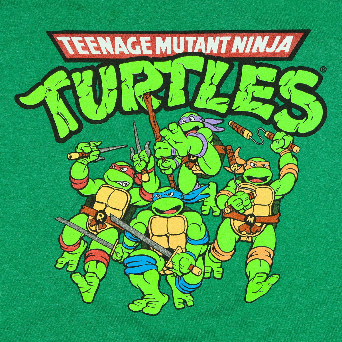 Teenage Mutant Ninja Turtles T-Shirt Men's Mutant Mayhem Short Sleeve Tee
