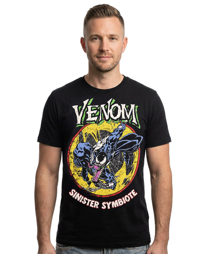 Marvel Venom T-Shirt Men's Sinister Symbiote Short Sleeve Tee