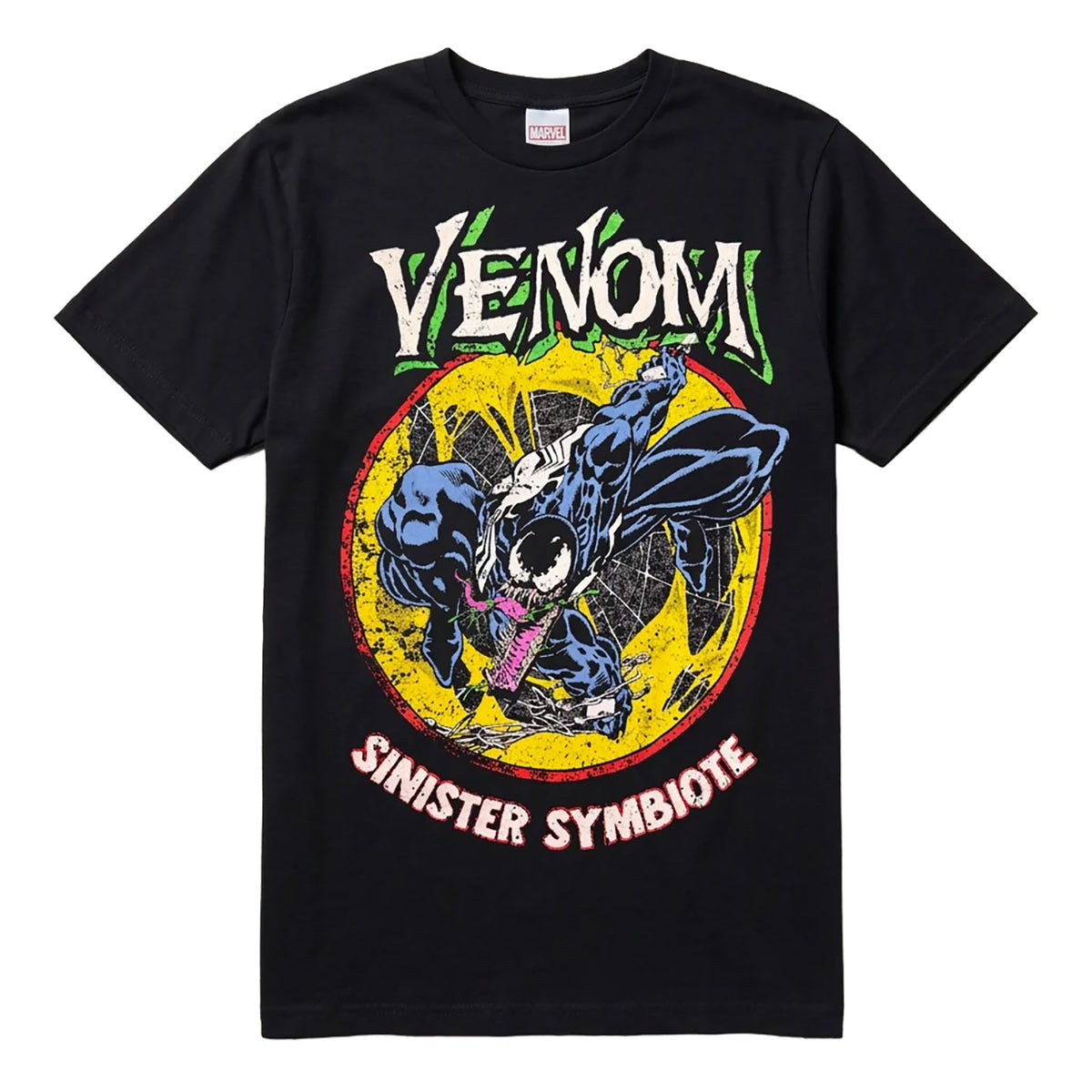Marvel Venom T-Shirt Men's Sinister Symbiote Short Sleeve Tee