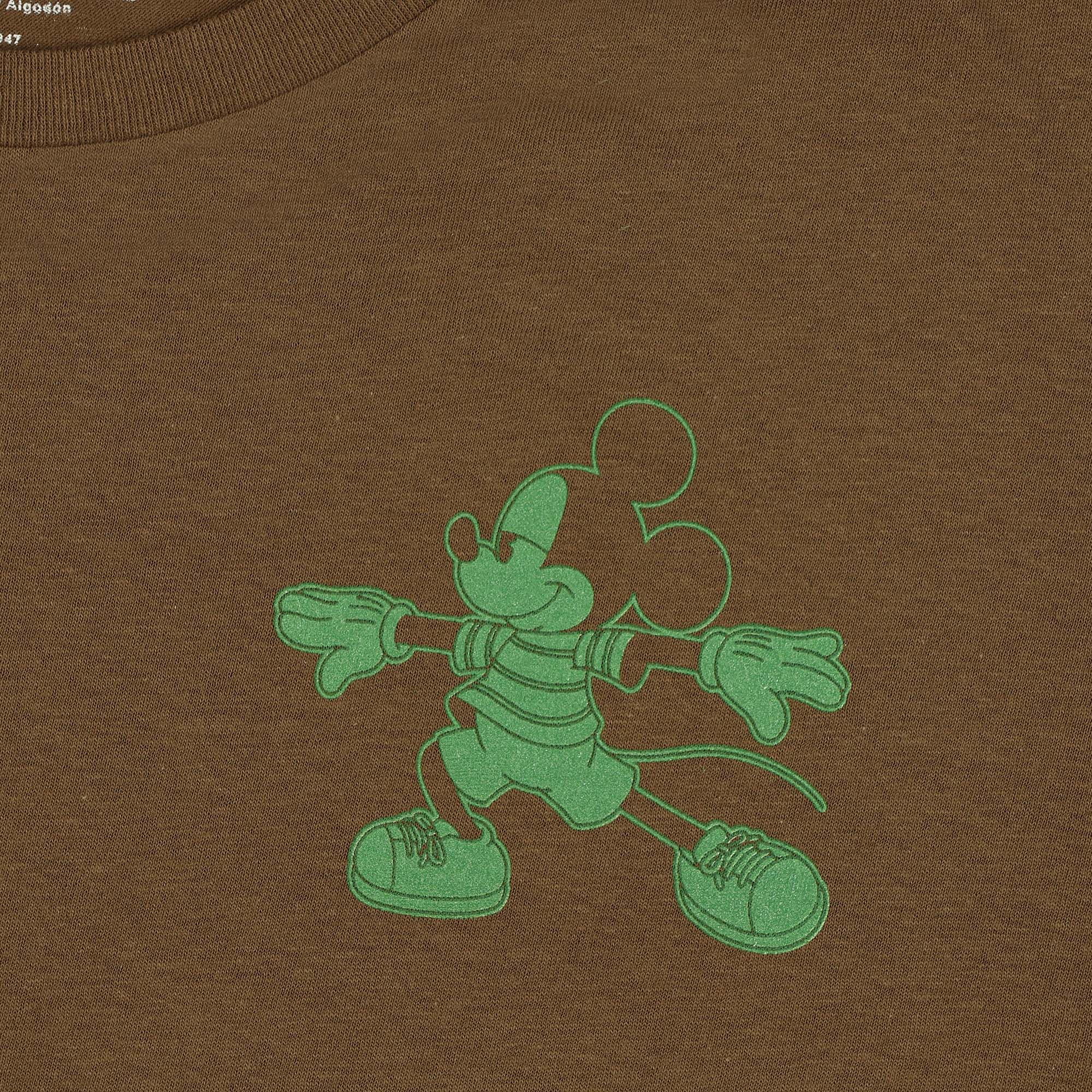 Disney Mickey Mouse T-Shirt Men's Nature Heals Outdoors Themed Tee
