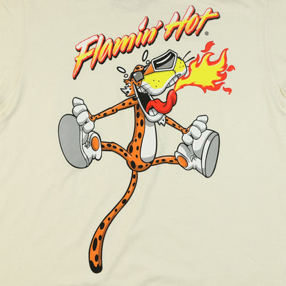Cheetos T-Shirt Men's Chester Cheetah Flaming Hot Short Sleeve Top
