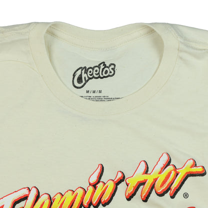 Cheetos T-Shirt Men's Chester Cheetah Flaming Hot Short Sleeve Top