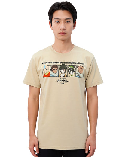 Avatar The Last Airbender Shirt Men's Never Forget Short Sleeve Tee
