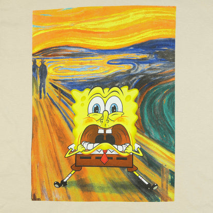 SpongeBob SquarePants T-Shirt Men's The Scream Painting Tee