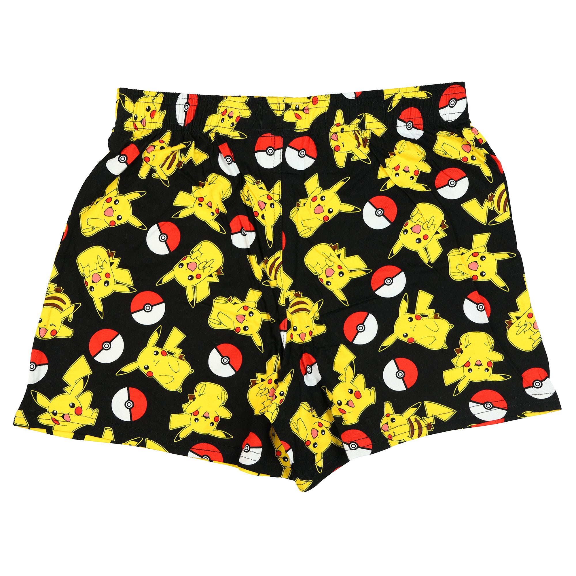 Pokemon Boxer Shorts Men's Pikachu Poke Ball Underwear