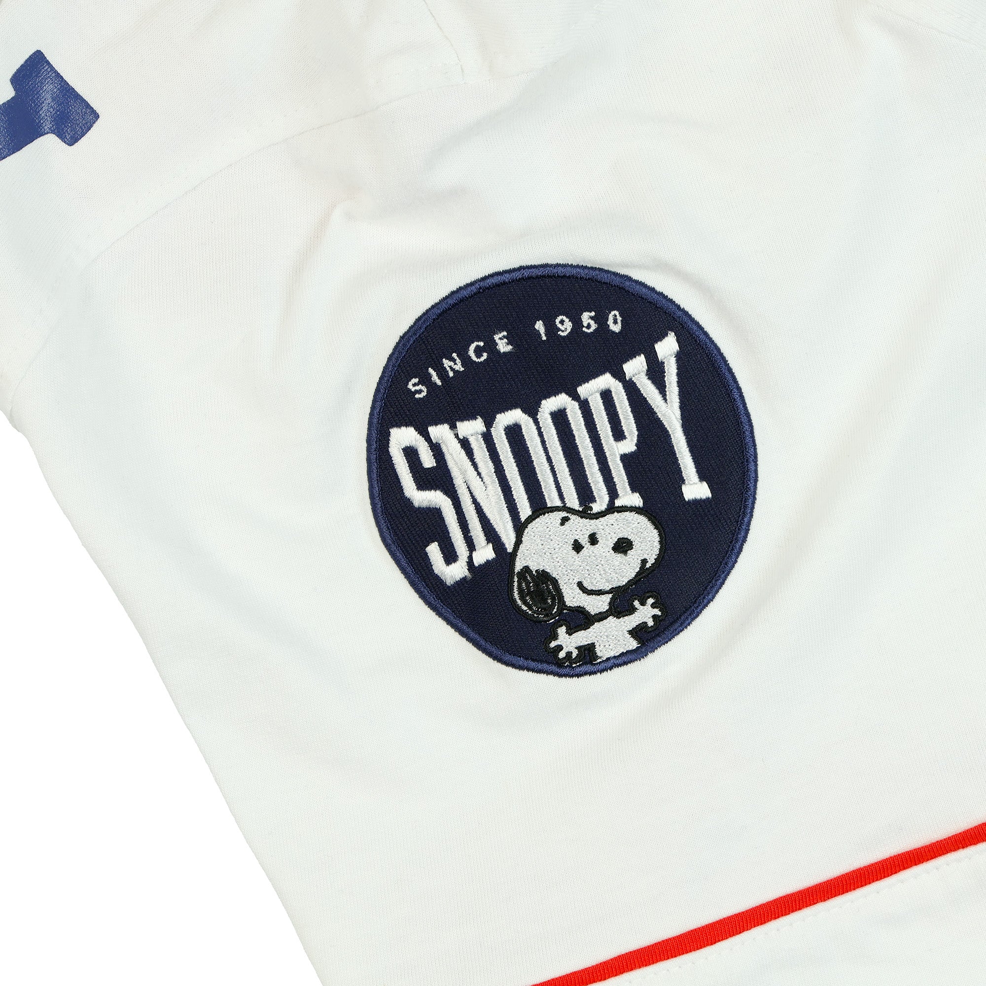 Peanuts Sweatshirt Men's Snoopy and Woodstock #50 Baseball Jersey Hoodie