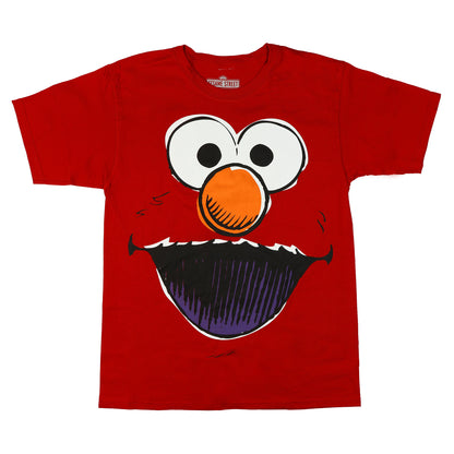 Sesame Street Shirt Men's Elmo Short Sleeve Tee With Gift Box TIn