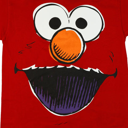 Sesame Street Shirt Men's Elmo Short Sleeve Tee With Gift Box TIn