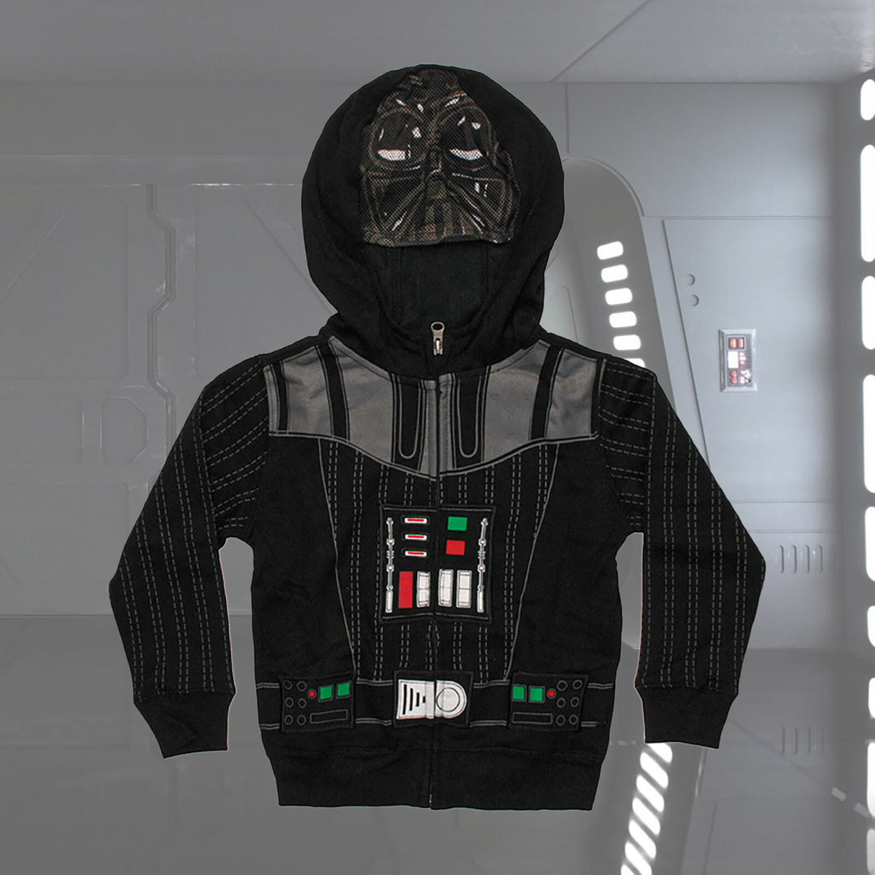 Star Wars Hoodie Baby Boy's Darth Vader Zip Up Sweatshirt
