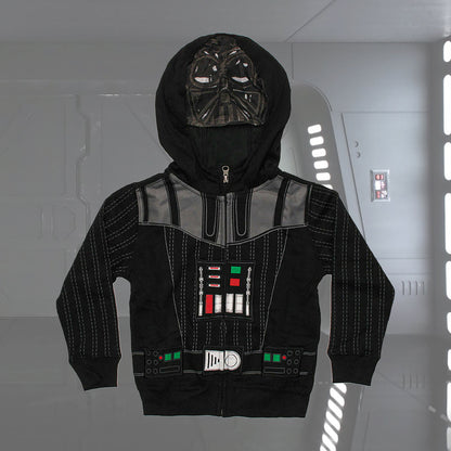 Star Wars Hoodie Baby Boy's Darth Vader Zip Up Sweatshirt