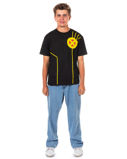 Marvel Comics X-Men Shirt Men's Cyclops Short Sleeve Costume Tee