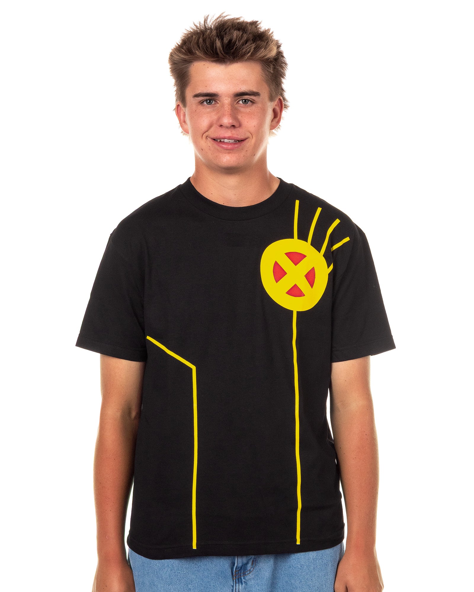 Marvel Comics X-Men Shirt Men's Cyclops Short Sleeve Costume Tee